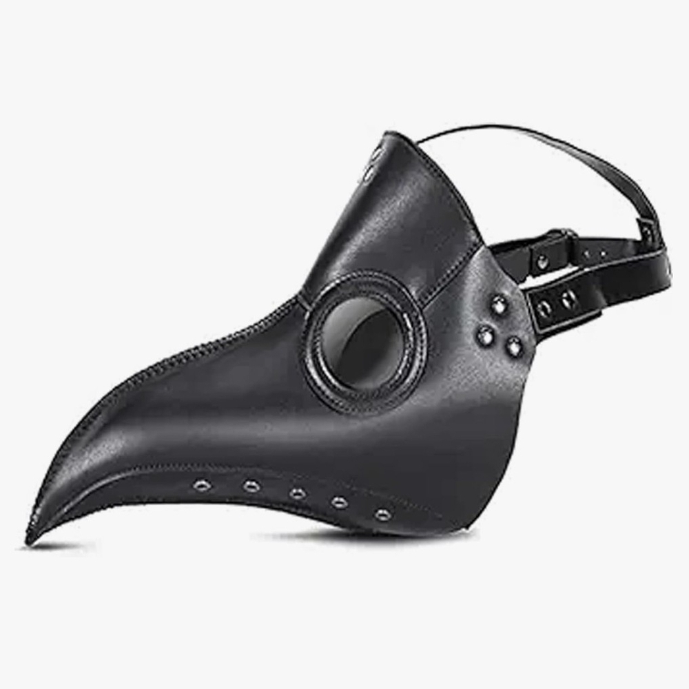 Black Plague Doctor Mask